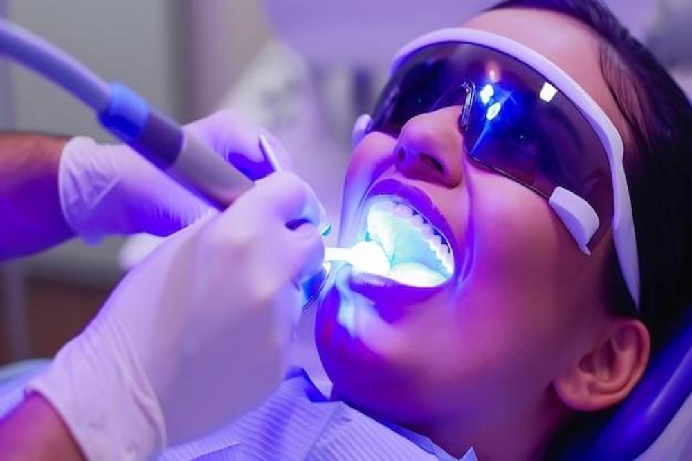 Clareamento a laser