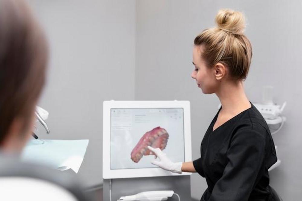 Escaneamento 3D dental